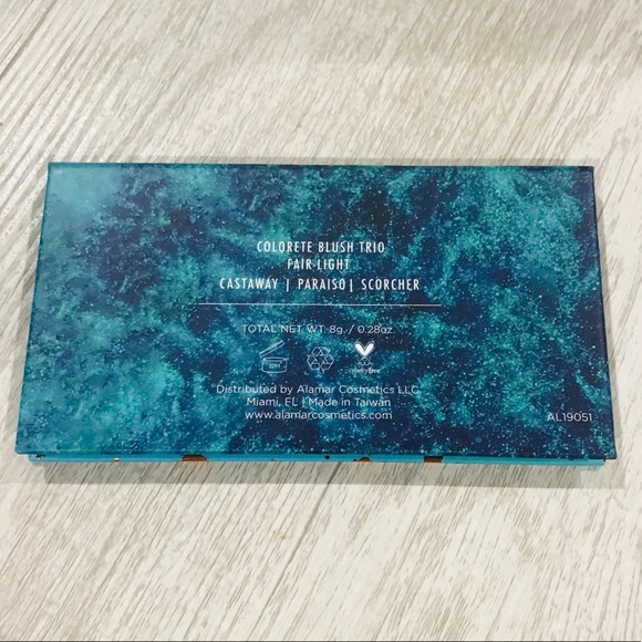 Alamar Cosmetics Colorete Blush Trio - Fair/Light - Picture 2 of 3